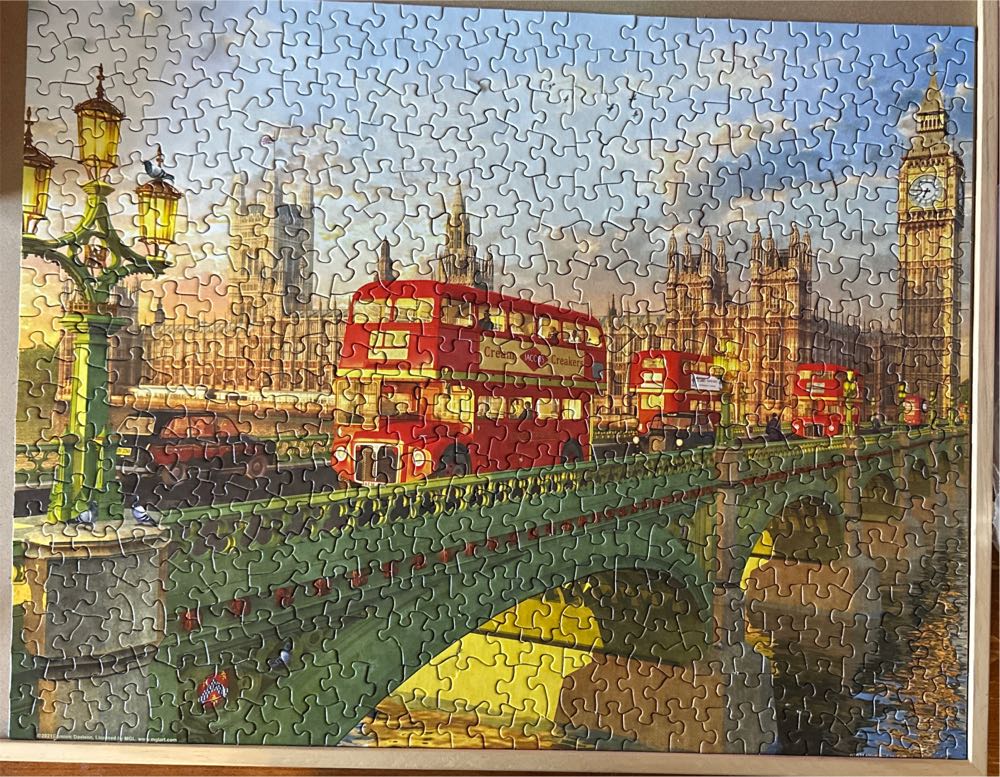Westminster Bridge  - Springbok 🇺🇸 puzzle collectible [Barcode 091683015429] - Main Image 3