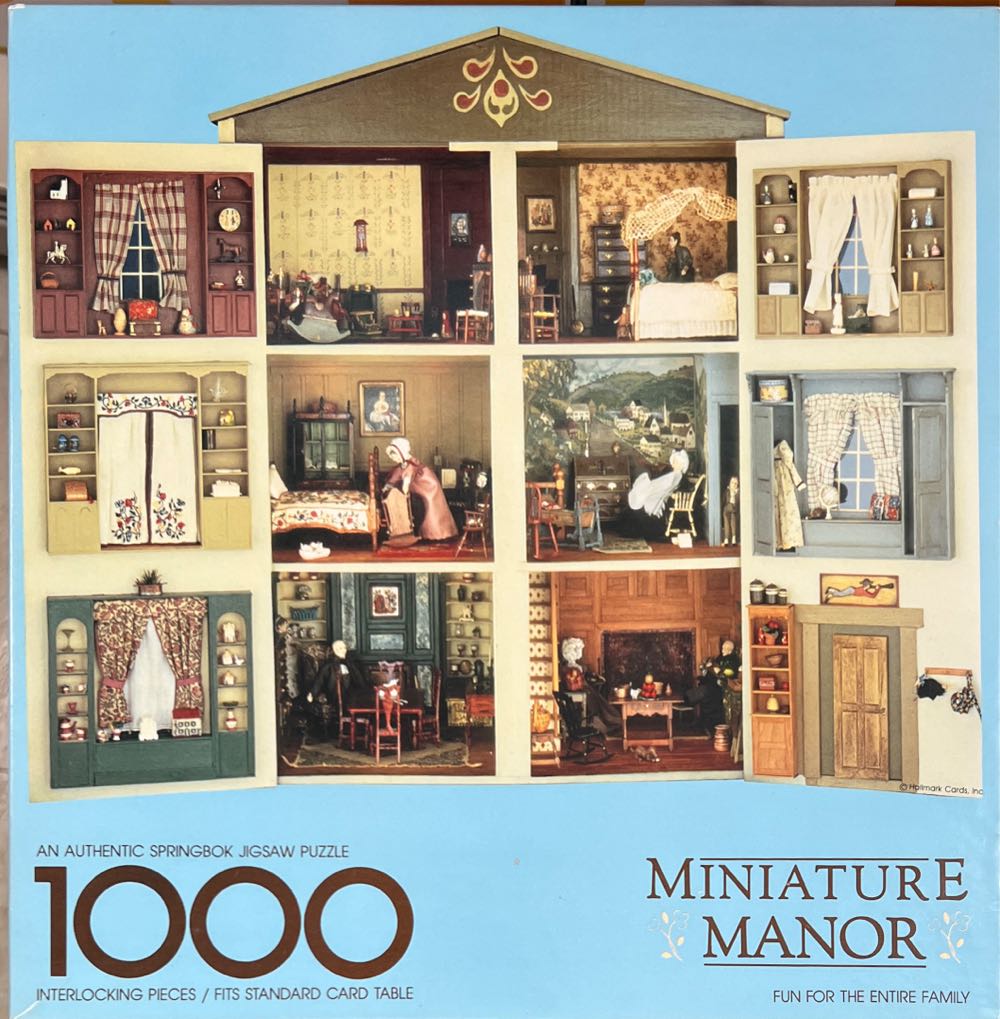 Miniature Manor - Springbok puzzle collectible - Main Image 2
