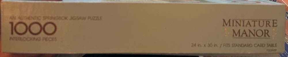 Miniature Manor - Springbok puzzle collectible - Main Image 4