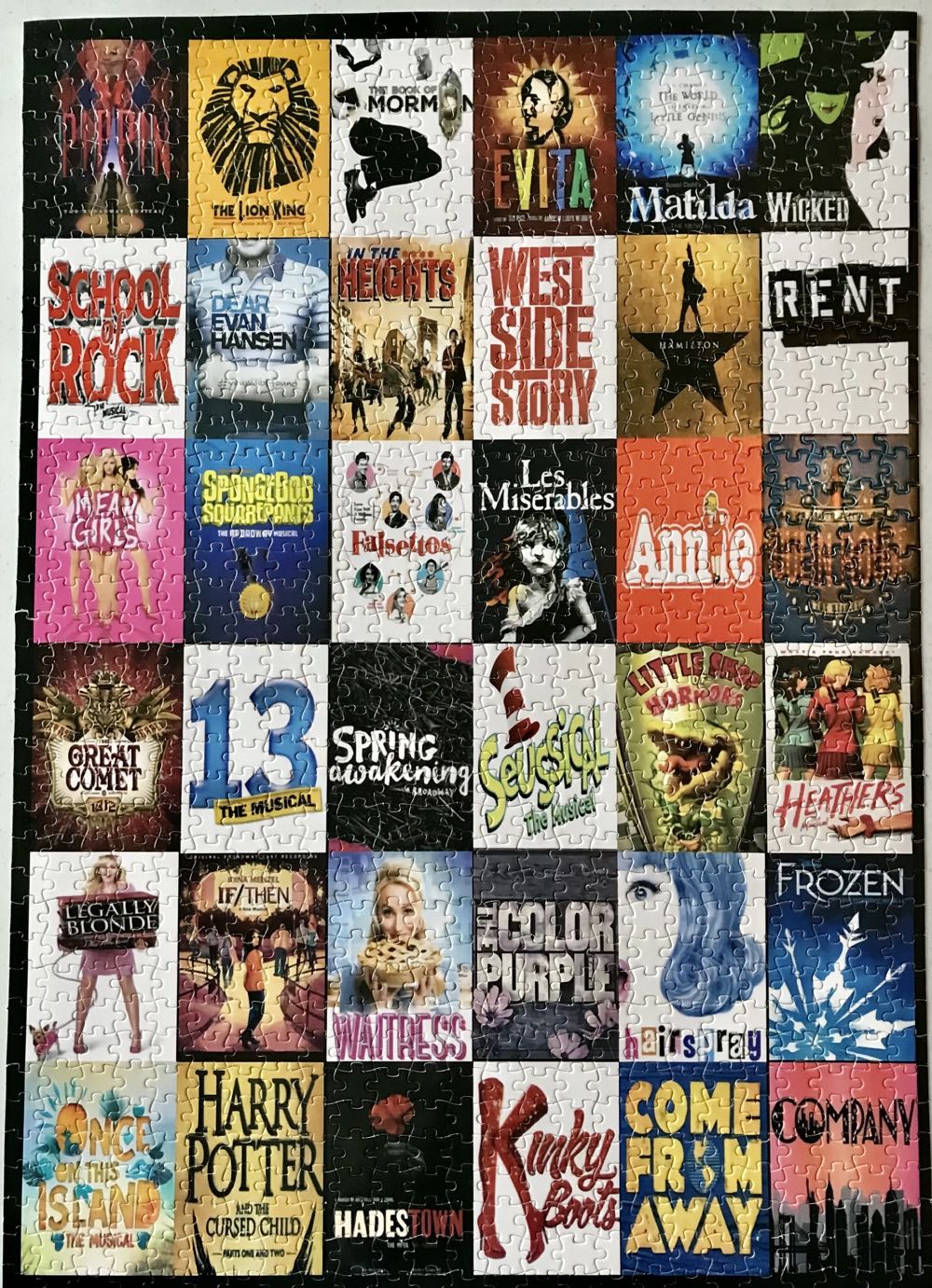 Broadway 2020 - DCBAHGFE puzzle collectible [Barcode 6982343242443] - Main Image 2