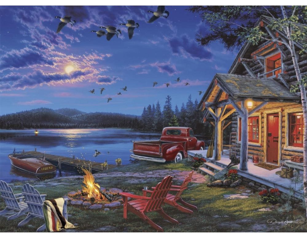 Cabin Fever (UV)🧩 - Buffalo puzzle collectible [Barcode 079346112203] - Main Image 2