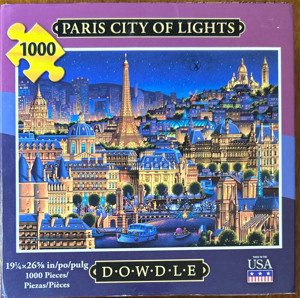 Paris City Of Lights - Dowdle puzzle collectible [Barcode 671095402736] - Main Image 2