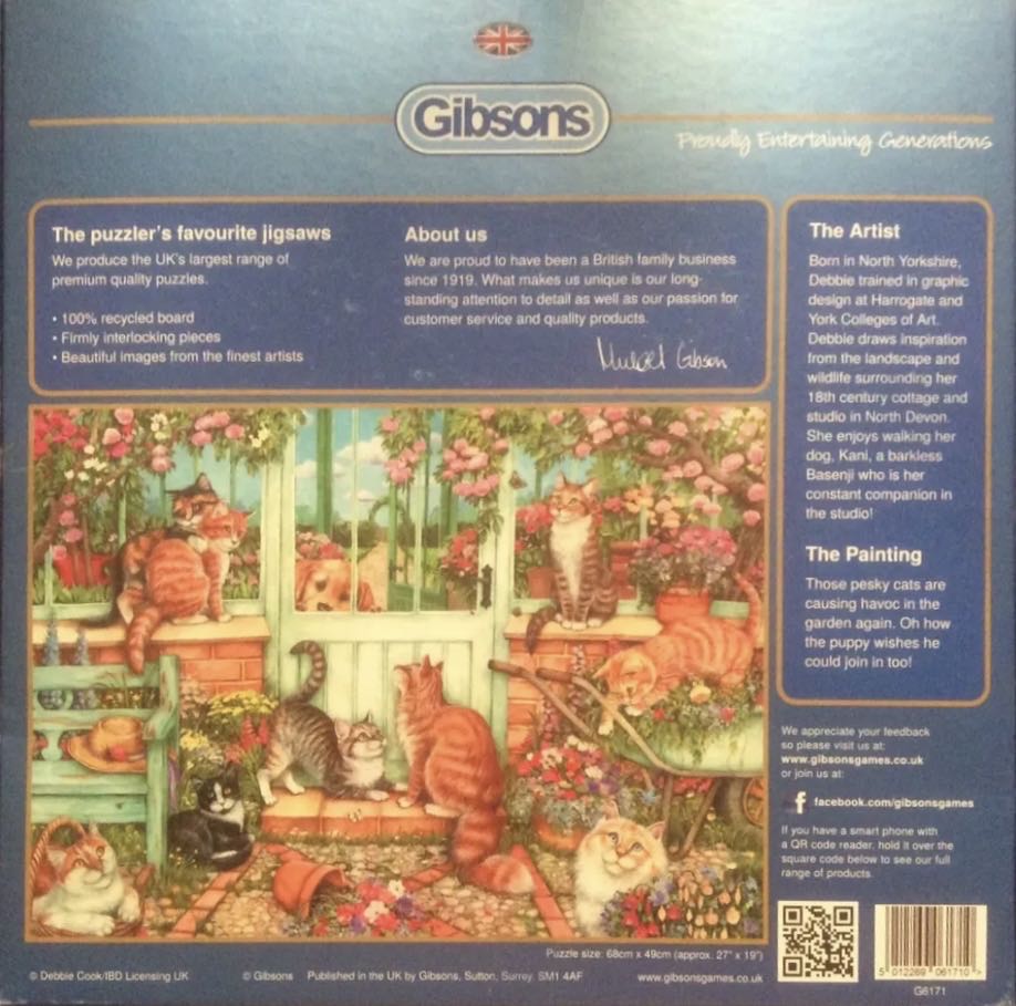 Catch Us If You Can (Erna Donkersloot) - Gibsons puzzle collectible [Barcode 5012269061710] - Main Image 3
