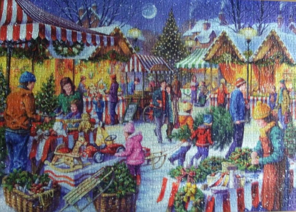 Christmas Fayre - Gibsons puzzle collectible [Barcode 5012269061796] - Main Image 3
