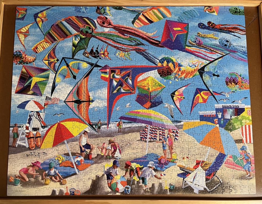 Wind Dancers - White Mountain Puzzles puzzle collectible [Barcode 724819252350] - Main Image 2