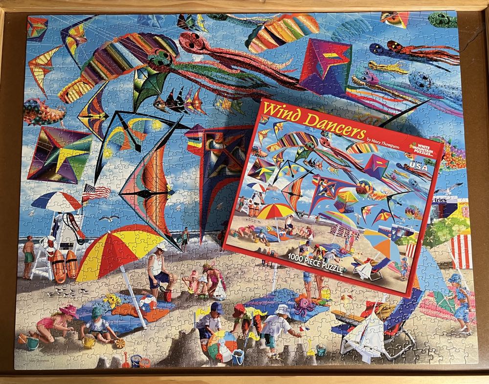 Wind Dancers - White Mountain Puzzles puzzle collectible [Barcode 724819252350] - Main Image 3