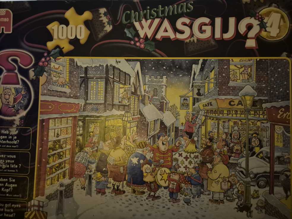 Wasgij Christmas 4 White Christmas! - Wasgij Christmas puzzle collectible [Barcode 8710126122754] - Main Image 2