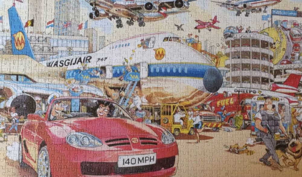 Wasgij Destiny 5 Time Travel🟦 - Jumbo Wasgij puzzle collectible [Barcode 8710126814475] - Main Image 3