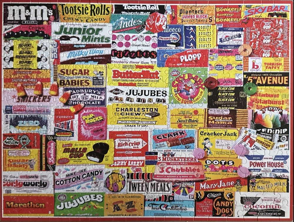 Candy Lane - White Mountain puzzle collectible [Barcode 724819259793] - Main Image 2