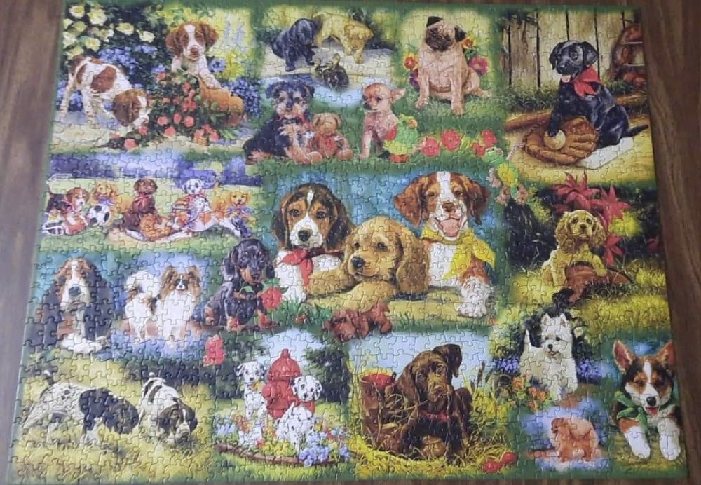 Little Rascals SOLD - White Mountain Puzzles puzzle collectible [Barcode 724819254064] - Main Image 3