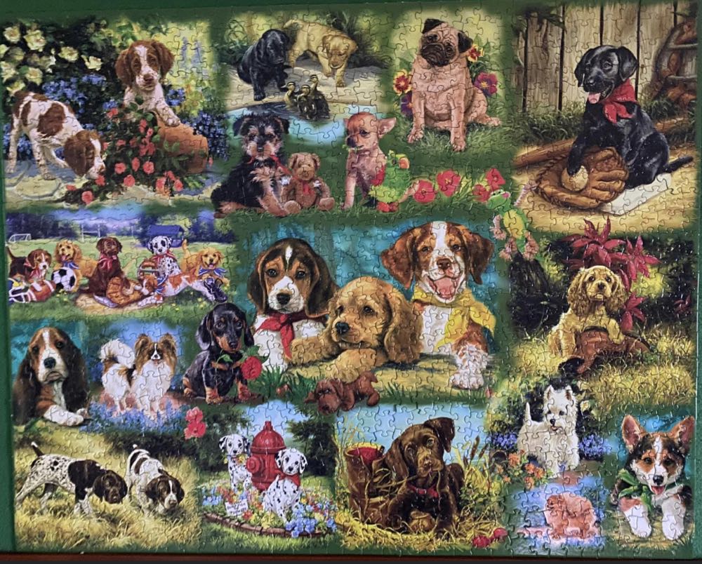 Little Rascals SOLD - White Mountain Puzzles puzzle collectible [Barcode 724819254064] - Main Image 4