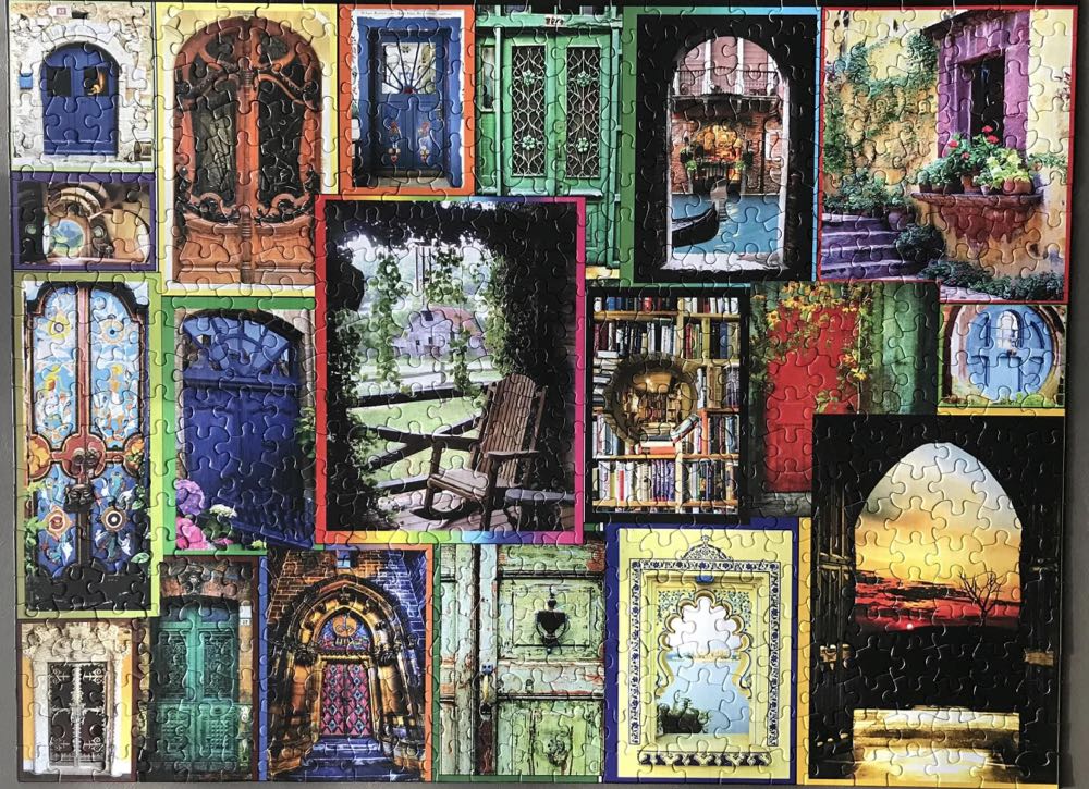 Doors Of The World - White Mountain puzzle collectible [Barcode 724819256600] - Main Image 2