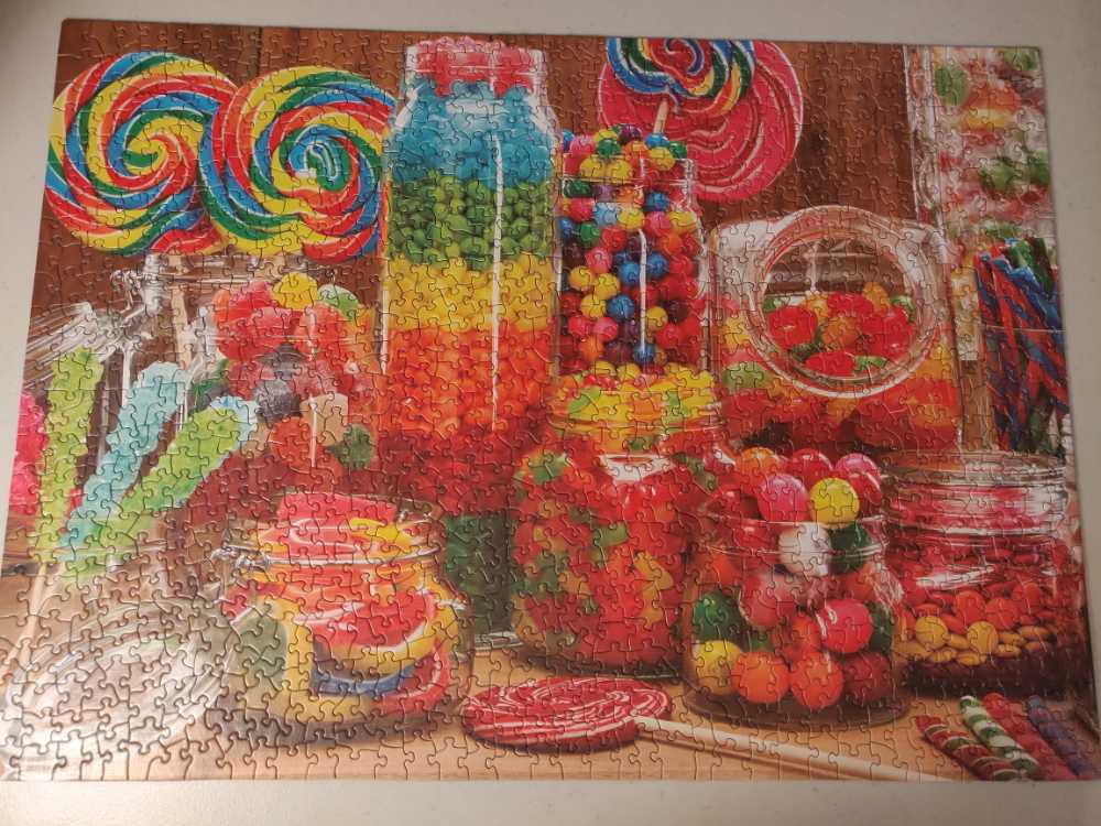 Candy Jars - Cobble Hill puzzle collectible [Barcode 625012571135] - Main Image 2