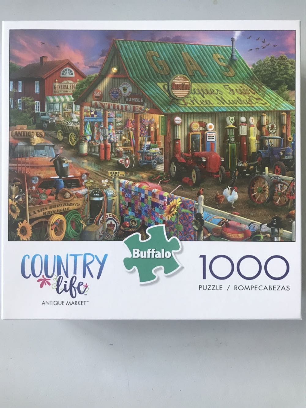 John Deere Tractor Mosaic Piece Jigsaw