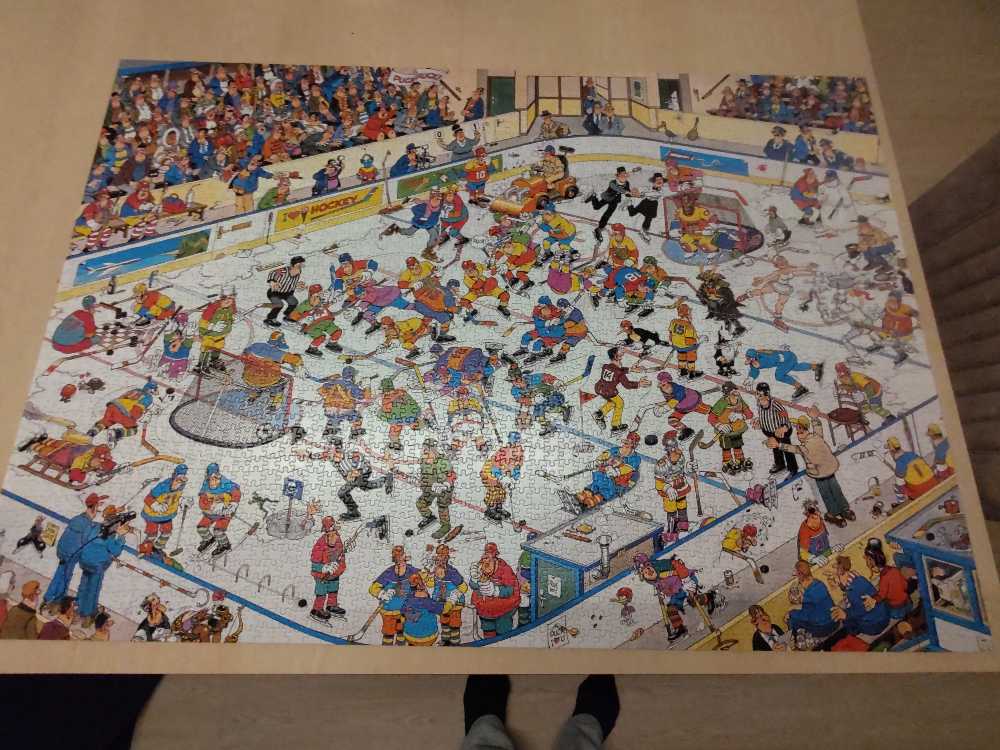 IJshockey 00686 - jumbo 3000 puzzle collectible [Barcode 8710126006863] - Main Image 2