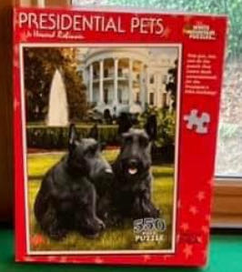 Presidential Pets - 1022, 2/16/26 - White Mountain puzzle collectible [Barcode 724819250493] - Main Image 4