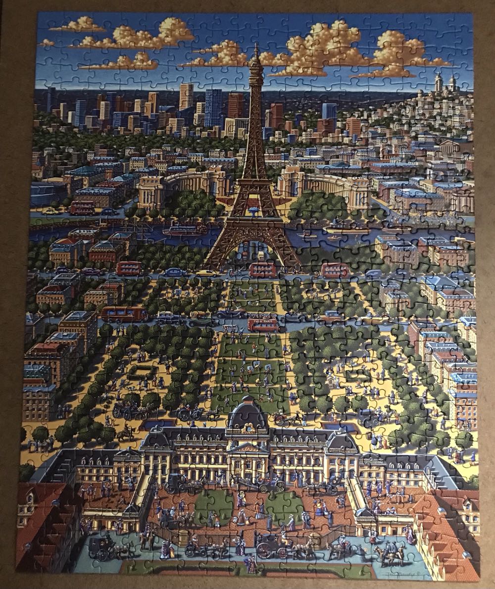 Paris (UV) 🧩✌️ - Dowdle puzzle collectible [Barcode 671095001106] - Main Image 2