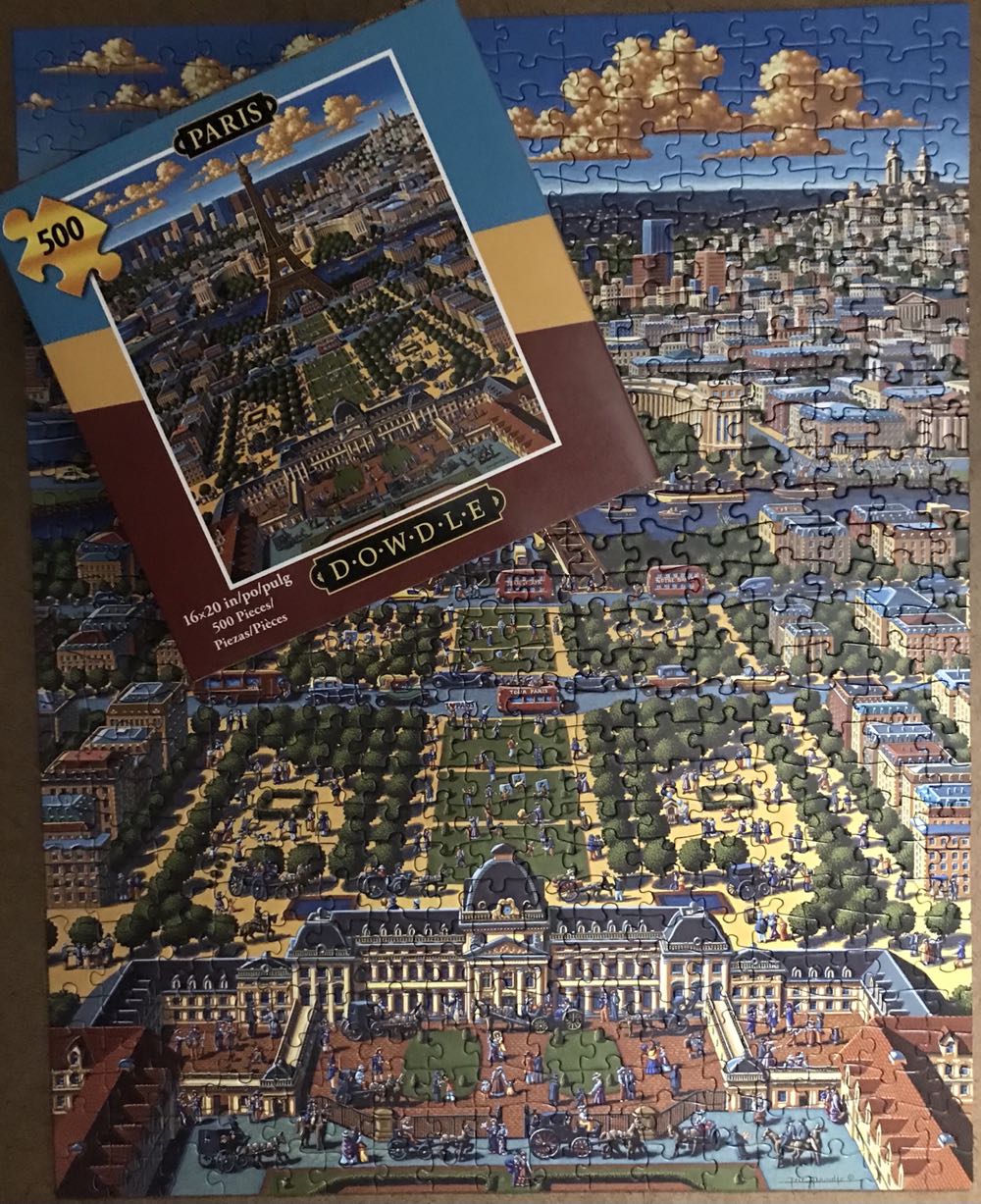 Paris (UV) 🧩✌️ - Dowdle puzzle collectible [Barcode 671095001106] - Main Image 3