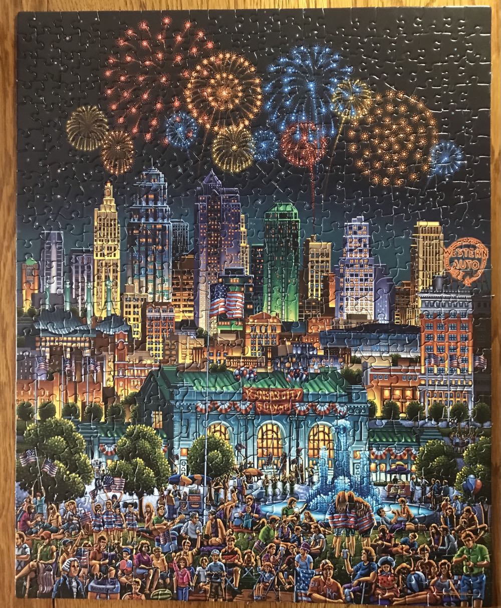 Dowdle—Kansas City - Dowdle Puzzles puzzle collectible [Barcode 671095202626] - Main Image 2