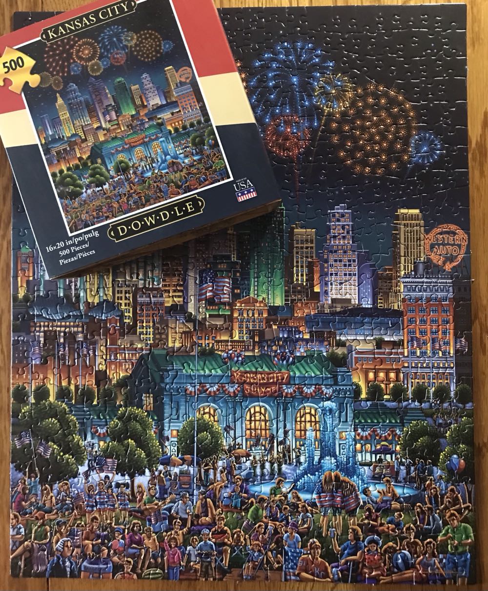 Dowdle—Kansas City - Dowdle Puzzles puzzle collectible [Barcode 671095202626] - Main Image 3