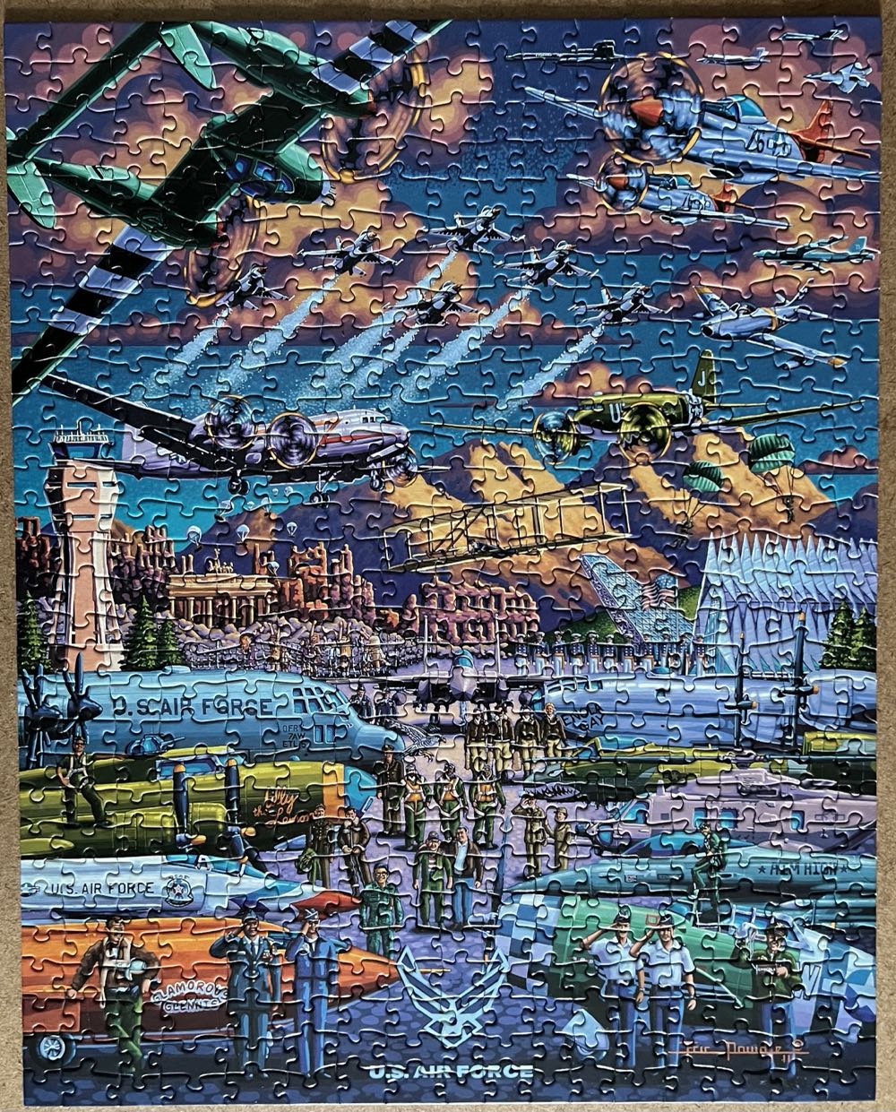 U.S. Air Force - Dowdle puzzle collectible [Barcode 671095004299] - Main Image 2