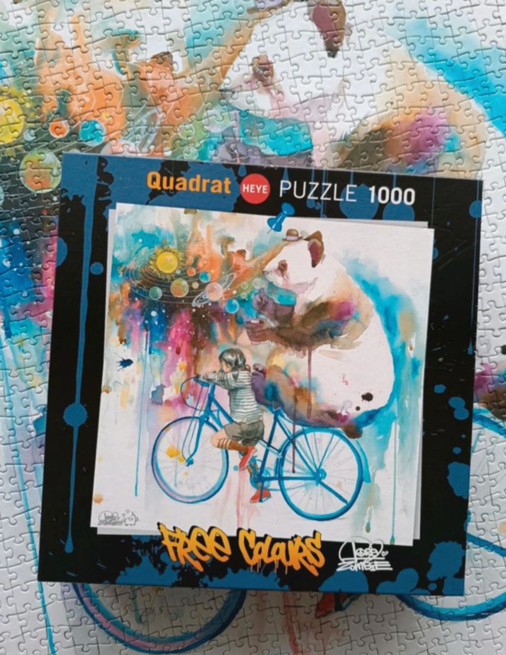 Free Colours/Universe Creator (Ewelina Messenger) - Heye Puzzle puzzle collectible [Barcode 4001689298517] - Main Image 4