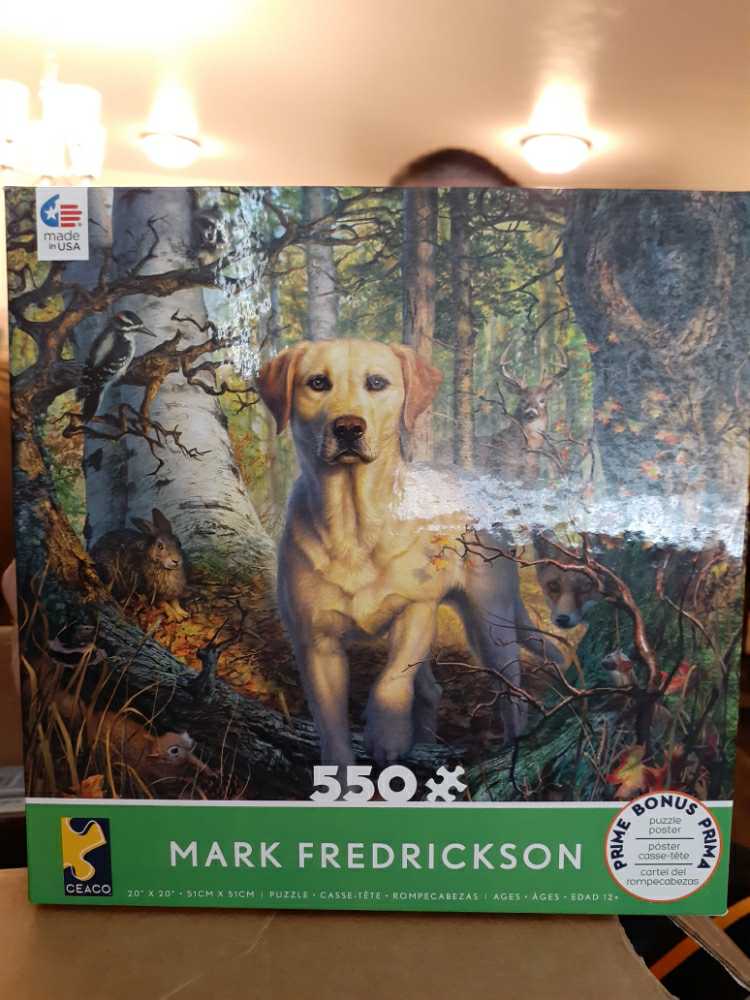 Ceaco~wolves Loups Lobos ~ Piece 27” X 20” # 12 2016