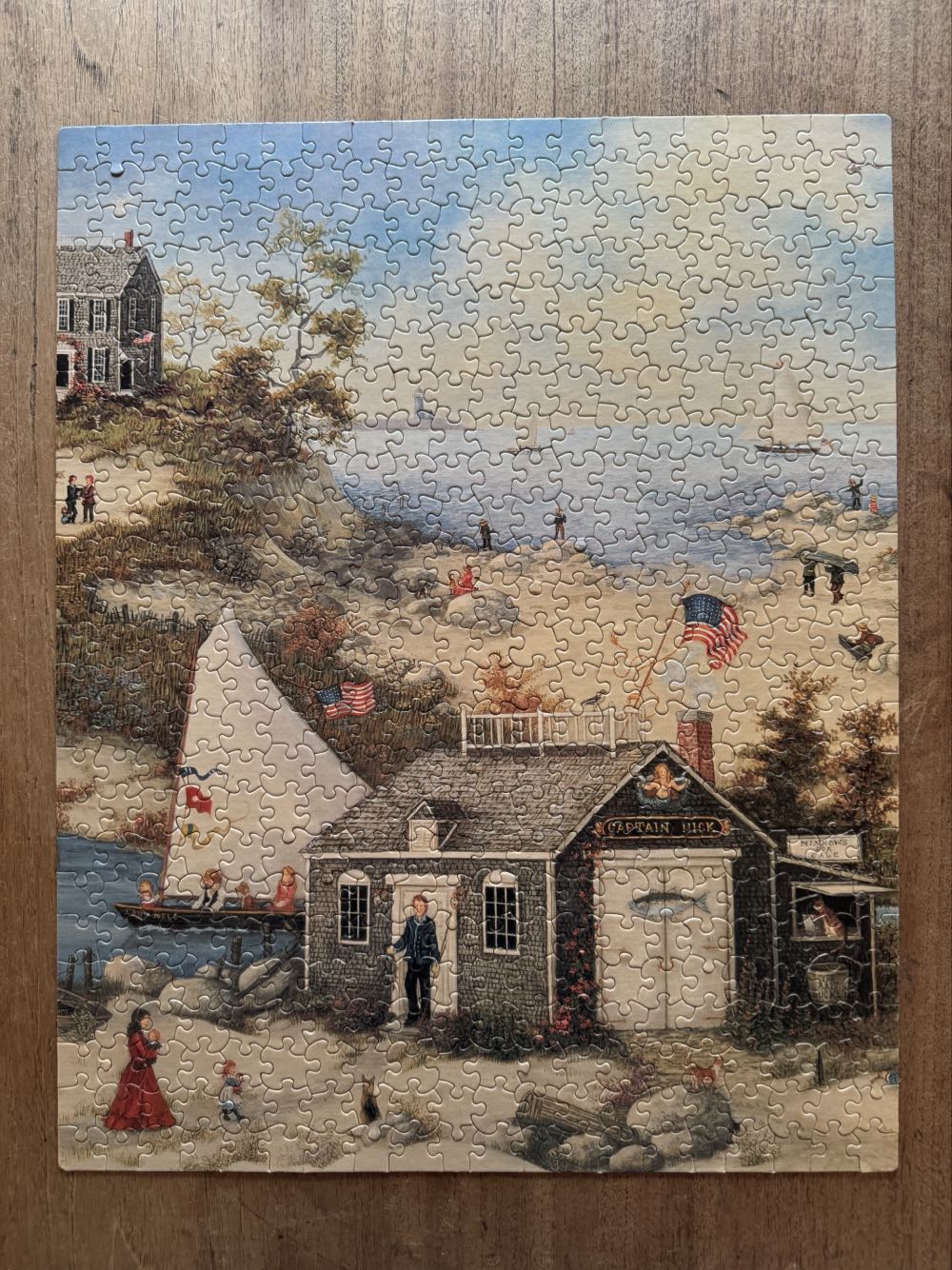 3 New England Lighthouse Puzzles -  Ceaco puzzle collectible [Barcode 021081036252] - Main Image 3