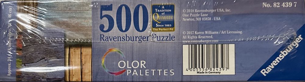 Wood Palettes (SOLD) - Ravensburger puzzle collectible [Barcode 4005556824397] - Main Image 3