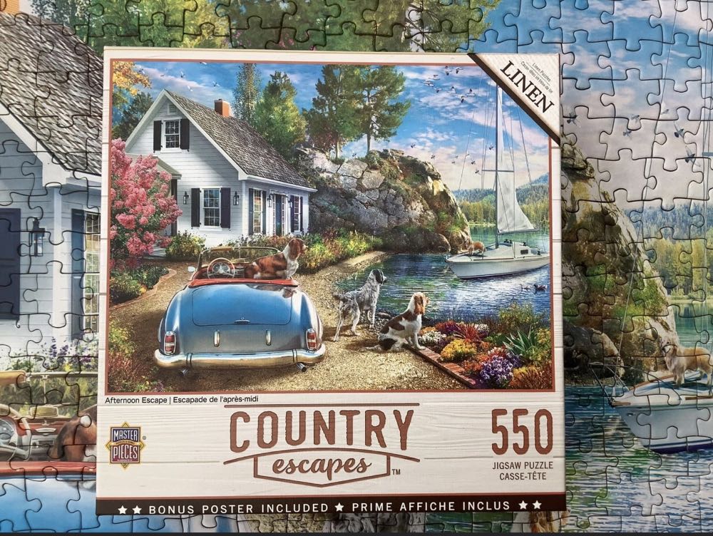 Afternoon Escape - MasterPieces puzzle collectible [Barcode 705988321290] - Main Image 4
