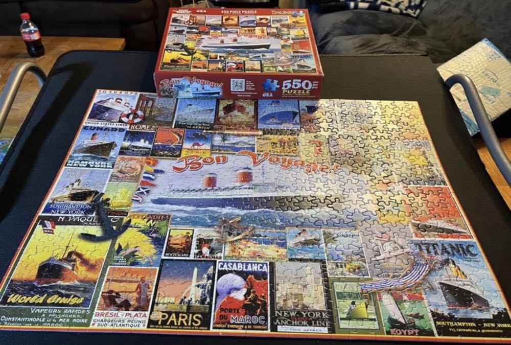 Bon Voyage -VW - White Mountain puzzle collectible [Barcode 724819256044] - Main Image 3