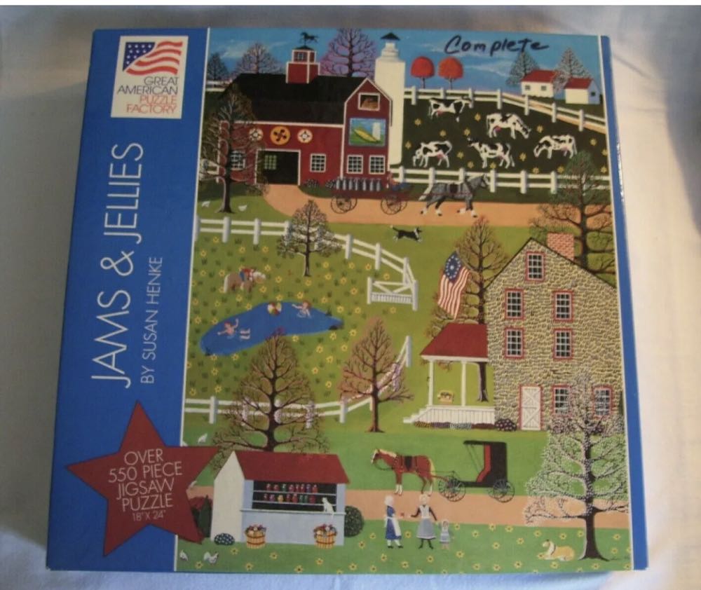 Jams & Jellies By Susan Henke - Great American Puzzle Factory puzzle collectible - Main Image 2