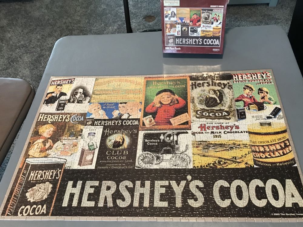 Hershey’s - Pressman Toy Company puzzle collectible [Barcode 021853100822] - Main Image 2