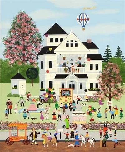 Birthday Mayhem - 603, 4/21/24 -  Ceaco puzzle collectible [Barcode 021081010054] - Main Image 2