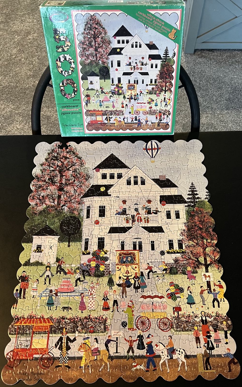 Birthday Mayhem - 603, 4/21/24 -  Ceaco puzzle collectible [Barcode 021081010054] - Main Image 3