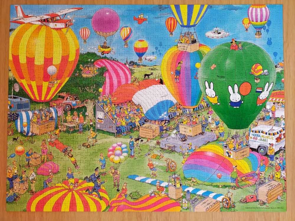 Nijntje Ballon Festival - Jumbo Comics puzzle collectible [Barcode 8710126818534] - Main Image 2