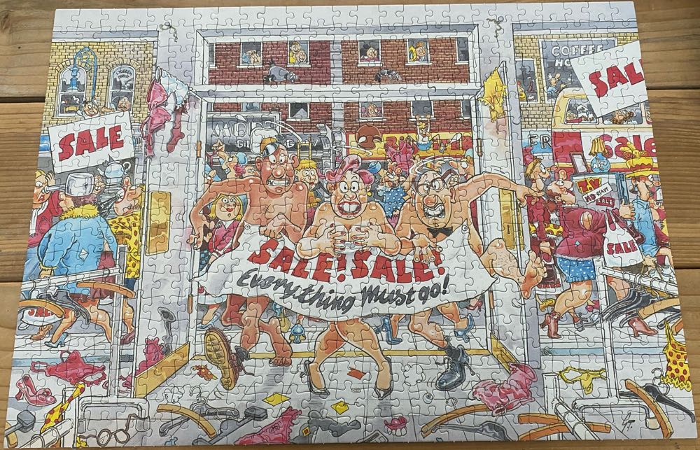 Wasgij Mystery 7 Everything Must Go! - Jumbo puzzle collectible [Barcode 8710126815199] - Main Image 2