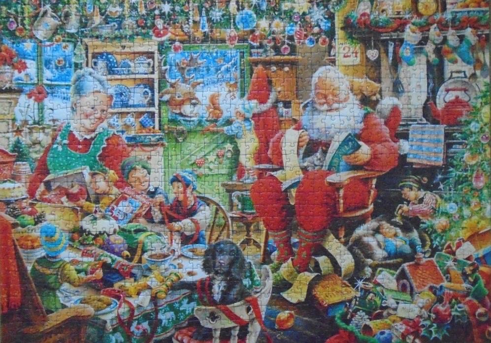 Santas Final Preparations LimEd - Ravensburger puzzle collectible [Barcode 4005556195589] - Main Image 3