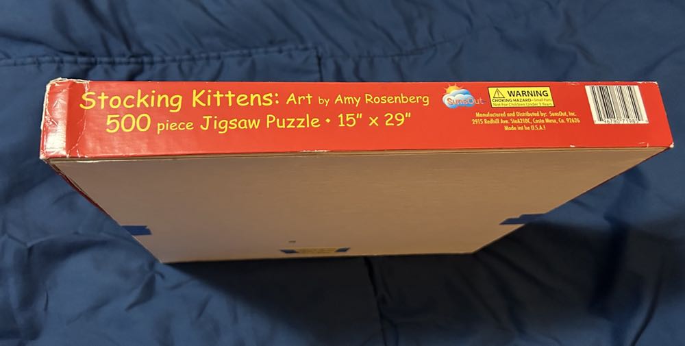 Stocking Kittens - Work & Sell - SunsOut puzzle collectible [Barcode 796780719859] - Main Image 2