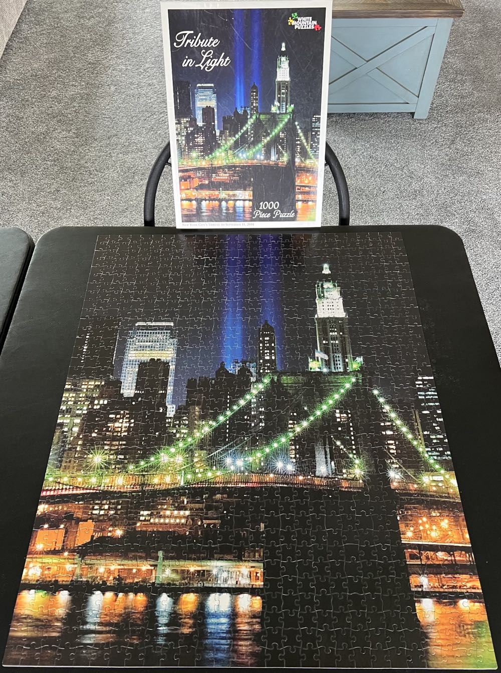 Tribute In Light*-NEW - White Mountain Puzzles puzzle collectible [Barcode 724819248469] - Main Image 3