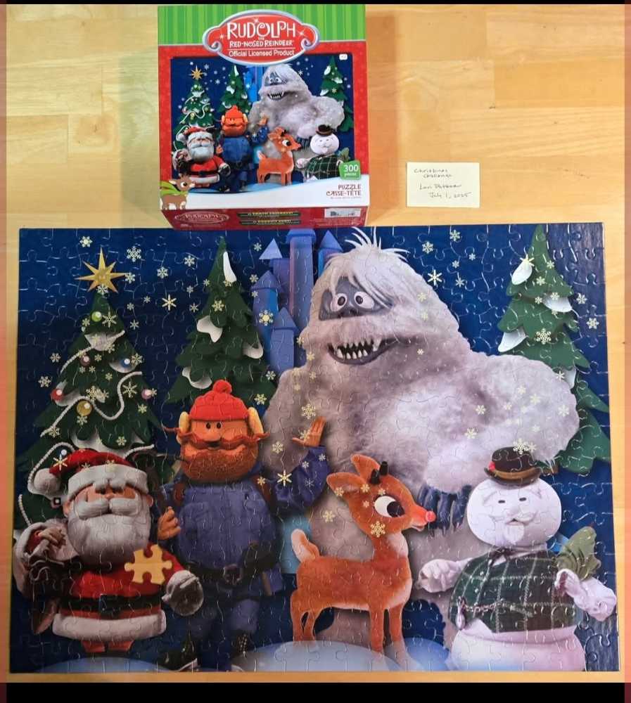 Rudolph The Red Nose Reindeer - Leap Year Publishing puzzle collectible [Barcode 788958253012] - Main Image 3