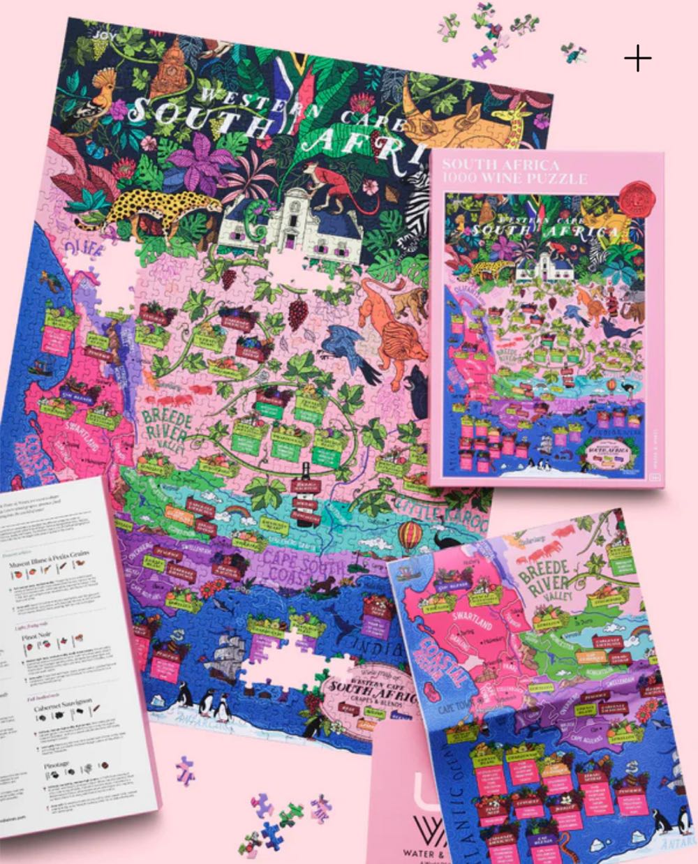 South Africa Wine Puzzle - Water&Wines puzzle collectible [Barcode 7350121880030] - Main Image 3