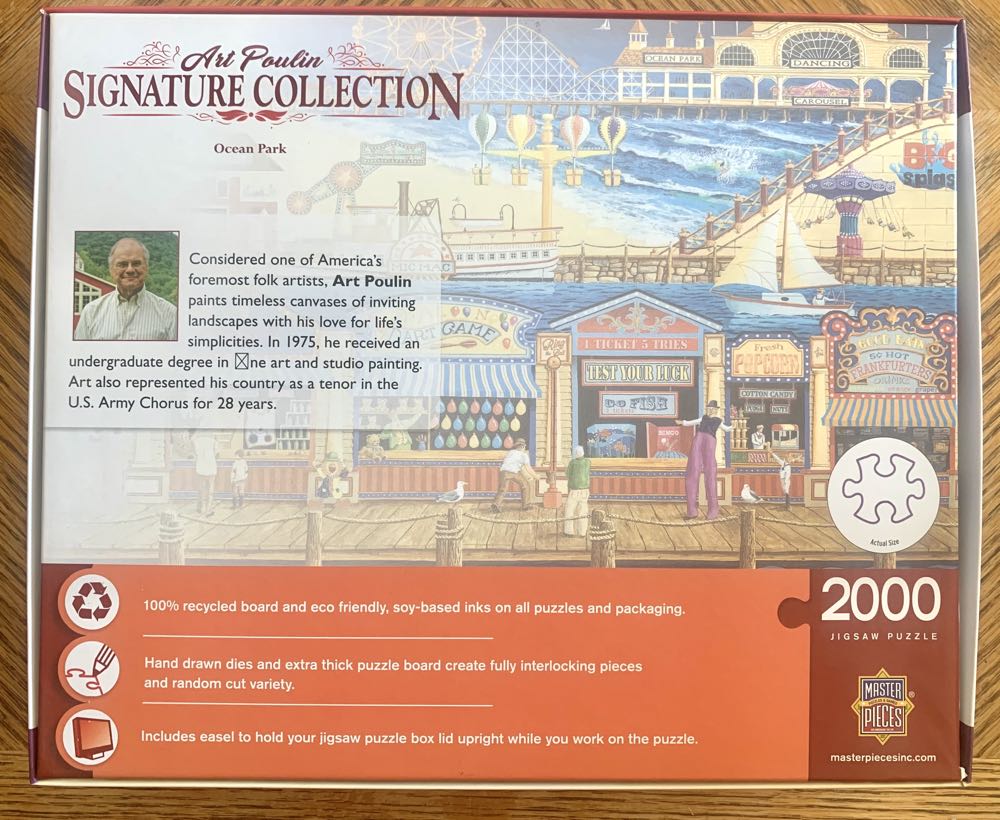 Ocean Park - MasterPieces puzzle collectible [Barcode 705988719677] - Main Image 2