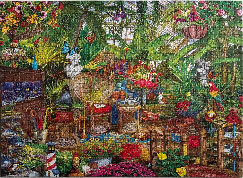 Garden Hideaway - MasterPieces puzzle collectible [Barcode 705988720048] - Main Image 2