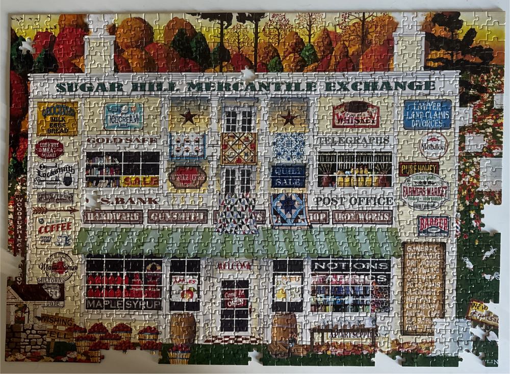 Sugar Hill Mercantile - MasterPieces puzzle collectible [Barcode 705988821240] - Main Image 2