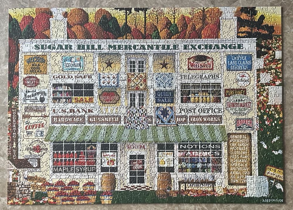 Sugar Hill Mercantile - MasterPieces puzzle collectible [Barcode 705988821240] - Main Image 3