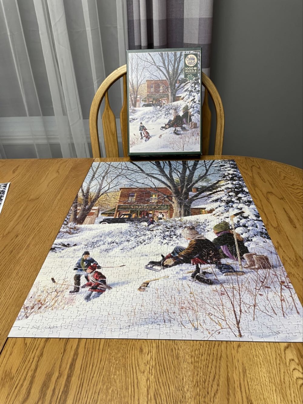 Getting Ready - Cobble Hill puzzle collectible [Barcode 625012802079] - Main Image 2