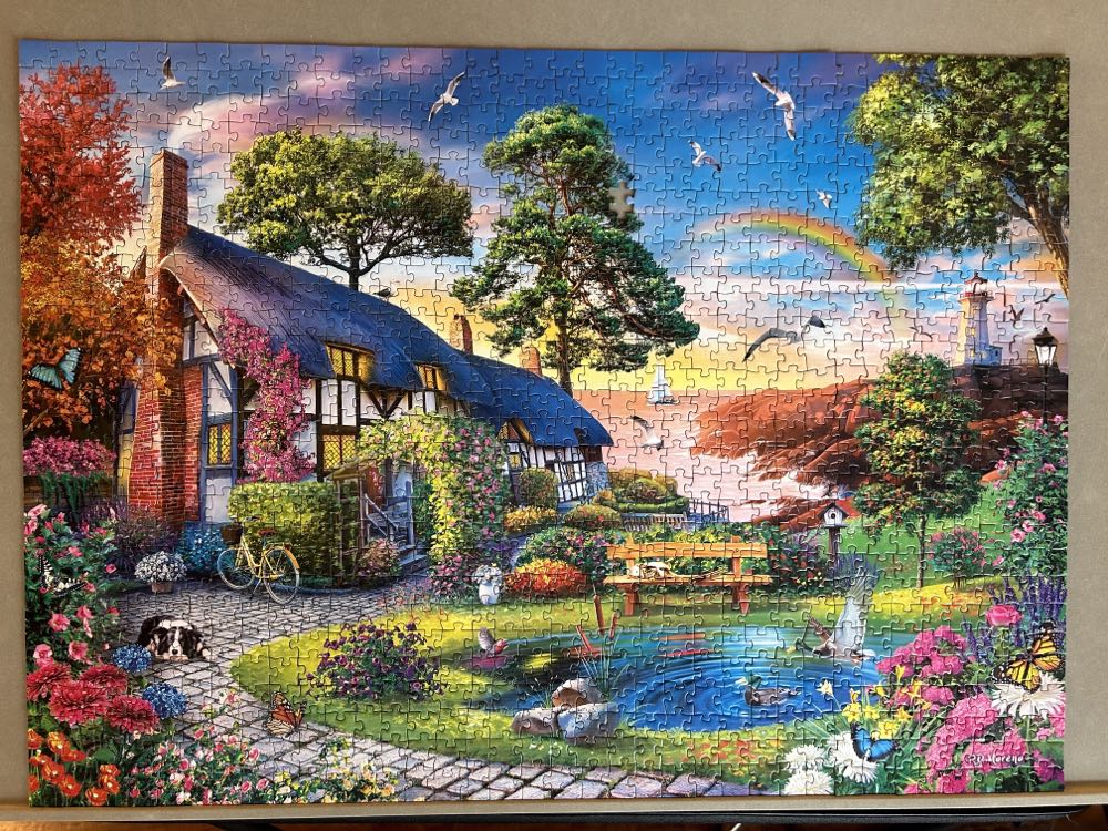 Rainbow Retreat - MasterPieces puzzle collectible [Barcode 705988721045] - Main Image 2