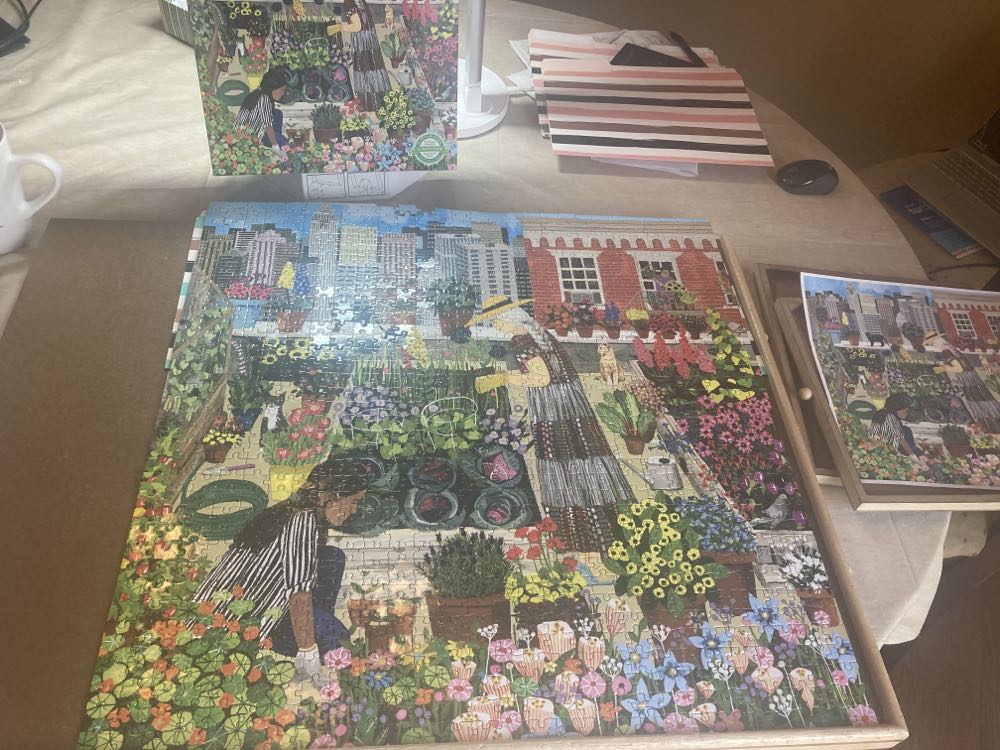 Urban Gardening - Eeboo puzzle collectible [Barcode 689196510458] - Main Image 2