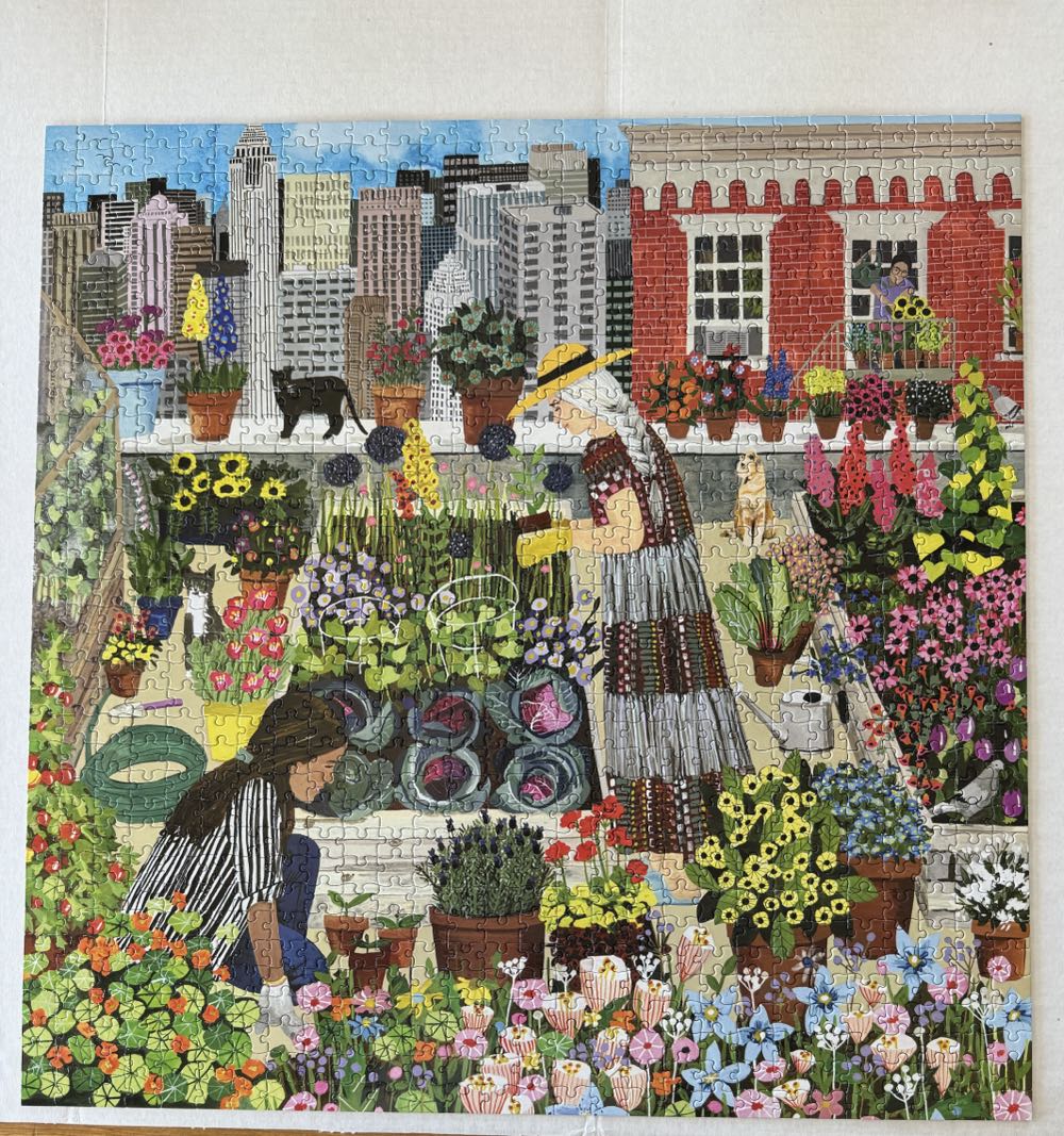 Urban Gardening - Eeboo puzzle collectible [Barcode 689196510458] - Main Image 3